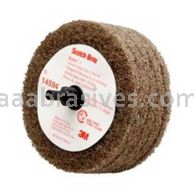 3M&trade; 7000120704 3 x 1-1/4 A/O MED C5-ZR Scotch-Brite&trade; Roloc&trade;+ D5 Cut and Polish Disc