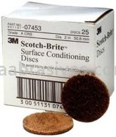 3M&trade; 7000120821 2" 07453 A/O CRS Scotch-Brite&trade; SC-DH Surface Conditioning Disc