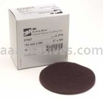 3M&trade; 7000120838 6" 07467 A/O Very Fine Scotch-Brite&trade; Scuffing Disc
