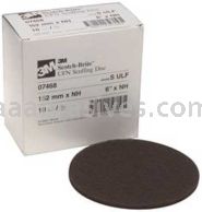 3M&trade; 7000120839 6" 07468 S/C Ultra Fine Scotch-Brite&trade; Scuffing Disc
