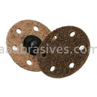 3M&trade; 7010310003 3 x 6 Holes TR A/O CRS Scotch-Brite&trade; Roloc&trade; Surface Conditioning D/F Disc