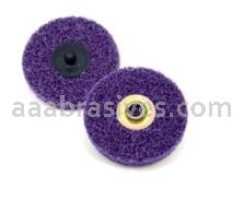 3M&trade; 7100075586 2" TSM A/O MED Scotch-Brite&trade; Roloc&trade; HS Blend and Finish Disc