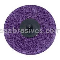 3M&trade; 7100189667 3/4" TR A/O MED SPR 24038A Scotch-Brite&trade; Roloc&trade; HS Blend and Finish Disc
