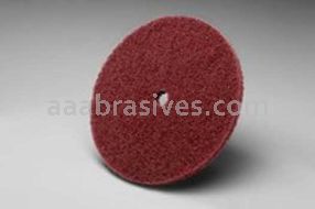 3M 7100189669 5/8 x 1/8 A/O MED SPR 18510B Scotch-Brite SC-DH Surface Conditioning Disc
