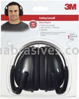 3M&trade; 7010377608 91248-5DC Black Folding Earmuff