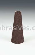 3M&trade; 7010327610 2-1/2 x 7/8 x 3/8 P150 Grit X-wt 341D Cloth Cone