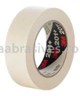 3M&trade; General Use Masking Tape 201+ Tan 12 mm x 55 m