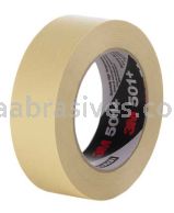 3M&trade; Specialty High Temperature Masking Tape 501+ Tan 18 mm x 55 m