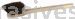 20" Utility Scrub Brush, Palmetto Fill, Long Handle, Wood Block