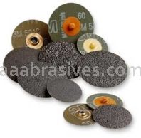 Standard Abrasives  Quick Change TS Zirconia Resin Fiber Disc 531093 4-1/2" 50 Grit 