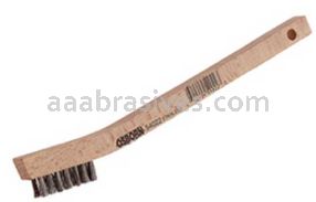 Osborn Angled Handle SS Scratch Brush 3 X 7 ROWS #54022