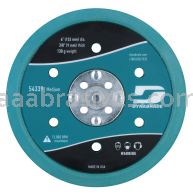 Dynabrade 54339 - 6" 6 Vac holes Hook-Face Medium Urethane Extreme Sanding Pads