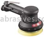 6" Non-Vac Two-Hand Gear Driven Orbital Sander, .3 Hp, Two-Hand, 900 RPM, Rear Exhaust