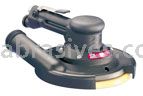 8" Central Vac-Ready Gear-Driven Orbital Sander, .24 Hp, Two-Hand, 900 RPM, Rear Exhaust