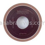 100 x 12.7 x 31.75 mm Diamond Straight Wheel Type 1A1 D220-C100-K+925