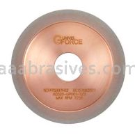 Norton Abrasives 60157663501 5 x 3/8 x 1-1/4 AD320-UP061 Diamond G-Force Type 1A1RN Fluting Wheel