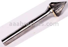 SJ-7, 3/4x5/8x1/4"sk, 60% Included Angle, Double Cut, Carbide