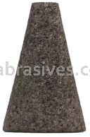 Norton 2 / 1/2 x 3 x 5/8-11/Gemini 57A24-R/E57608 NCRH Steel Bushing/Type 17 Cones - Square Tip