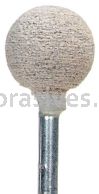 Norton B121 1/2" Ball A80-HBF3 J2 1/8 x 1-1/2 BF3 Cotton Fiber Mounted Points