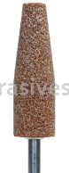 Norton A1 3/4 x 2-1/2 Gemini 38A CRS N4 1/4 x 1-1/2 Vitrified Bond Mounted Points - A Shapes