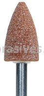 Norton A12 11/16 x 1-1/4 Gemini 38A M N4 1/4 x 1-1/2 Vitrified Mounted Points - A Shapes