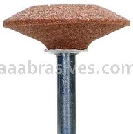 Norton A36 1-5/8 x 3/8 Gemini 38A M/M4A 1/4 x 1-1/2 Vitrified Mounted Points - A Shapes