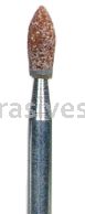 Norton B46 1/8 x 5/16 Gemini 38A M/D5 1/8 x 1-1/2 Vitrified Mounted Points - B Shapes