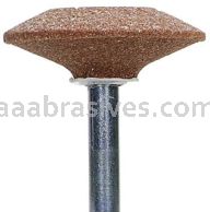 Norton B73 1/2 x 3/32 Gemini 38A M/F2 1/8 x 1-1/2 Vitrified Bond Mounted Points B Shapes