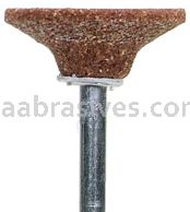 Norton B81   3/4 x 3/16/Gemini 38A M/I2 1/8 x 1-1/2 /Vitrified Bond Mounted Points - B Shapes