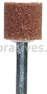 Norton W175 3/8 x 3/8 Gemini 38A M/I2 1/8 x 1-1/2 Vitrified Bond Mounted Points - W Shapes