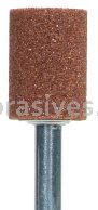 Norton W196 5/8 x 1 Gemini 38A M/M4 1/4 x 1-1/2 Vitrified Bond Mounted Points - W Shapes
