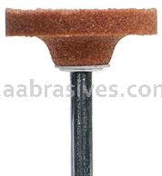 Norton W200   3/4 x 1/8/Gemini 38A M/F/I2 1/8 x 1-1/2/Vitrified Bond Mounted Points - W Shapes