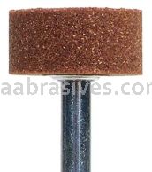 Norton W218 1 x 1/2 Gemini 38A M/M4A 1/4 x 1-1/2 Vitrified Bond Mounted Points - W Shapes