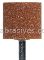 Norton W230 1-1/4 x 1-1/4 Gemini 38A M/N4 1/4 x 1-1/2 Vitrified Bond Mounted Points
