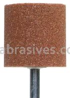 Norton W238 1-1/2 x 1-1/2 Gemini 38A M/N4 1/4 x 1-1/2 Vitrified Bond Mounted Points W Shapes