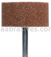 Norton W242 2 x 1 Gemini 38A M/N4 1/4 x 1-1/2 Vitrified Bond Mounted Points W Shapes