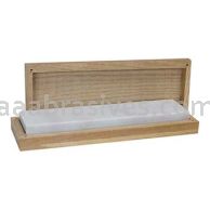 Norton Abrasives 61463685925 4 x 2 x 3/4-1 Hard Arkansas, Ultra Fine Bench Oil Stones w/ Wooden box