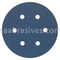 6” PSA Medium Tapered Back-Up Pad w/ 6 Vacuum Holes