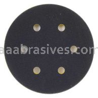 6” Hook & Loop Medium Tapered Back-Up Pad w/ 6 vacuum holes