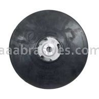 Norton 63642543421 5" Medium Rubber Air-Cooled Standard Back-up Pads