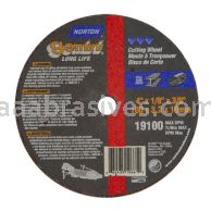 Norton 4 x 1/8 x 3/8 Gemini Long Life D Sides Reinforced Type 01 Straight Wheels