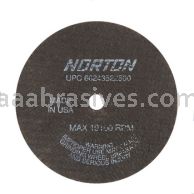 Norton 4 x 1/16 x 3/8/57A364-TB25N/D Sides Reinforced/Type 01 Straight Wheels