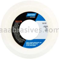 Norton 4 x 3 x 1-1/2 x 1-1/4 Rim 1/4 Back 1/2 38A46-KVBE Face Z ME19237 Type 11 Flaring Cup Wheels