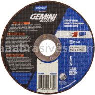 Norton 5 x 3/32 x 7/8 Gemini RightCut D Sides Reinforced Type 01 Straight Wheels