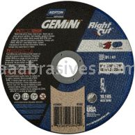Norton 6 x .045 x 7/8 Gemini RightCut Type 01 Straight Wheels