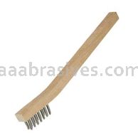 Norton 3 x 7/Stainless Steel//Hand Brushes - For Stainless Steel