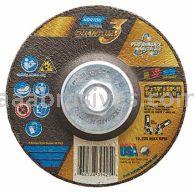 Norton 66252839425 5 x 1/8 x 5/8-11 Quantum3 Type 27 Depressed Center Wheels