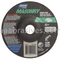 Norton Abrasives 66252842010 4 x 1/4 x 5/8 Norton Masonry Type 27 Depressed Center Wheels
