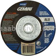 Norton Abrasives 66252842029 4-1/2 x 1/8 x 5/8-11 Norton Gemini Aluminum 46 Mini Disc Type 27 Depressed Center Wheels