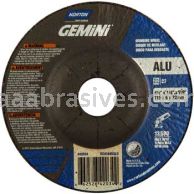 Norton Abrasives 66252842034 4-1/2 x 1/4 x 7/8 Norton Gemini Aluminum 46 Type 27 Depressed Center Wheels